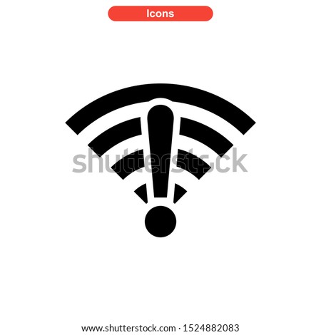 offline icon isolated sign symbol vector illustration - high quality black style vector icons
