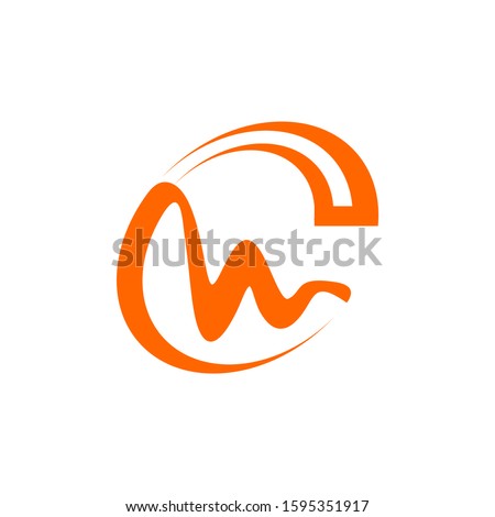 CW Logo, Initial Letter Logo Template, Letter C + Letter W Logo