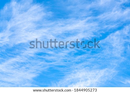 
White clouds on blue sky for background ストックフォト © 