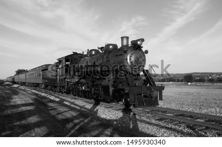 Similar – Image, Stock Photo Old railway line in Germany