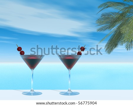 cocktail by the sea