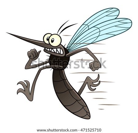 Running mosquito