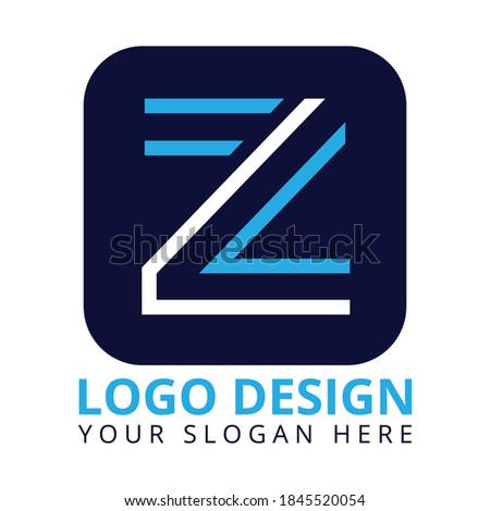 Z Letter App Logo Design