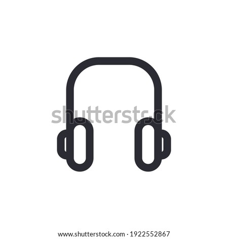 Electronic device. Line icon, outline vector sign, linear style pictogram isolated on white background.