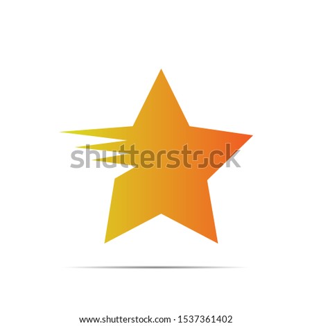 stock vector star logo template. logo icon graphic design symbol for company leaders with star shape.