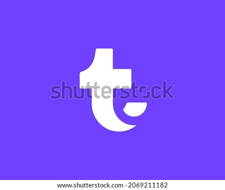 Letter T logo icon design template elements