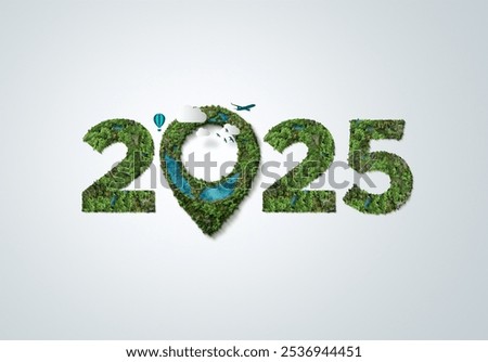 Similar – Image, Stock Photo Happy New Year! Water Rock