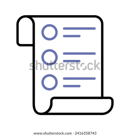 Shopping list vector design, easy to use and download