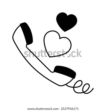 A telephone call made with love and heartfelt words