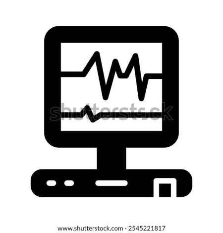 A heart monitor used for tracking heart rate and health diagnostics