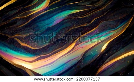 Abstract mixed paint the background. Mixed paint. Modern abstract background. Fluid art. Liquid marble texture Сток-фото © 