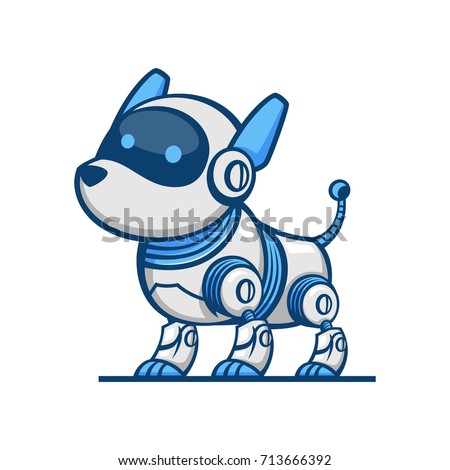 Robot Dog Free Vector | 123Freevectors