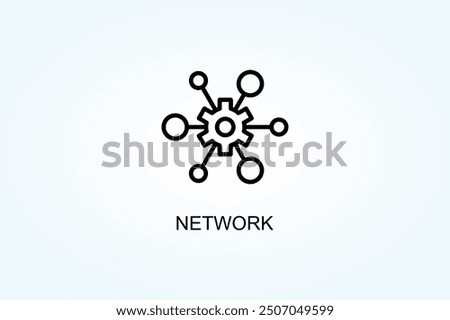 Network Vector Or Logo Sign Symbol Illustration