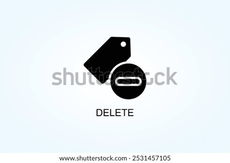 Delete Vector Or Logo Sign Symbol Illustration