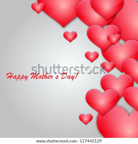 Happy Mother'S Day Background | Eps10 Vector Illustration - 127442129 ...