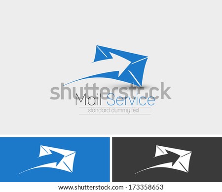 Symbol of Email, isolated vector design 
