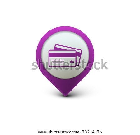 3d vector credit cards icon design element.