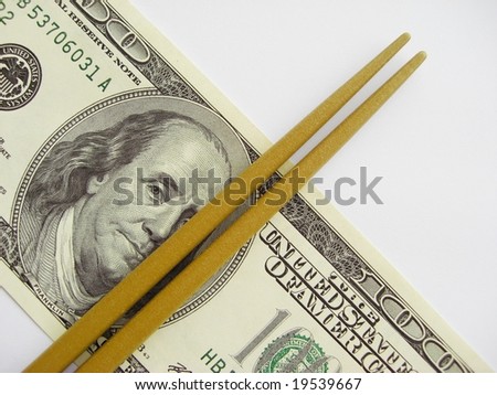 Chopsticks on dollar, rising food costs