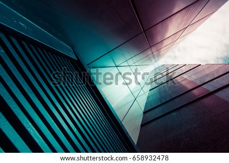 Similar – Image, Stock Photo Red Line Facade Metal