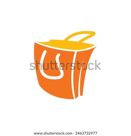 Shoping abstract symbol logo 1