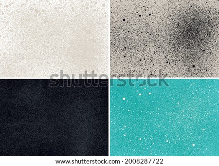 Spray paint background textures. Highly detailed vector textures taken from high res scans. Compound path and optimised