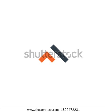 Initial Letter F home Logo Vector Design Template . on white background