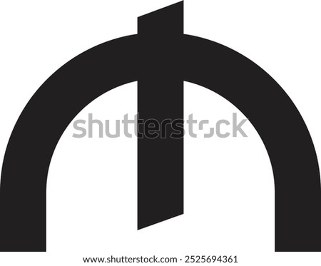 Manat icon . Azerbaijani Manat symbol . Azerbaijan currency icon vector