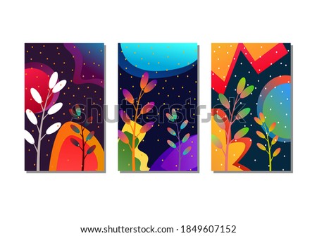 Creative Abstract Wall Decoration In Set