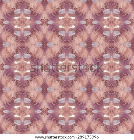 Beautiful seamless colorful abstract pattern. Hand drawing watercolor geometrical figures. Art seamless pattern background. Fabric design. Can used for wallpaper, wrapping paper, textile or cover.