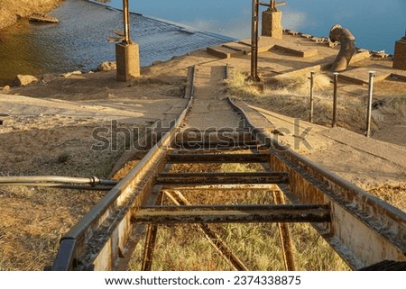 Similar – Image, Stock Photo Locomotive, Crocodile Old