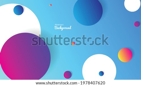 abstract background with some circle object