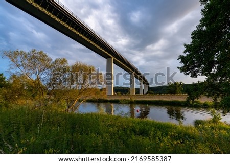 Similar – Image, Stock Photo light Idyll River bank