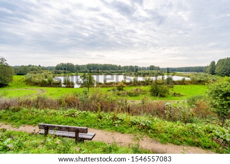 Similar – Image, Stock Photo Nature park, Netherlands