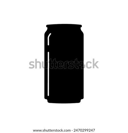 Beer, soda can icon vector trendy