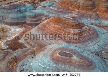 Similar – Image, Stock Photo Scenery of hill near sea on cloudy day