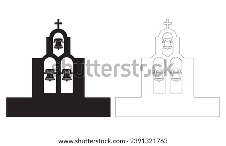 Similar – Image, Stock Photo Bell Tower of the Cathedral of Saint Domnius in Split, Croatia