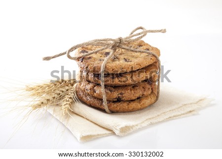 Similar – Image, Stock Photo Stack of home made pancakes with fresh berries