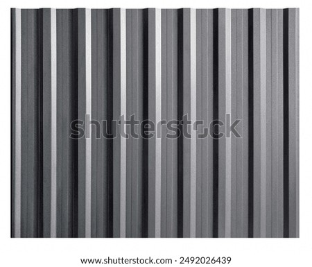 Similar – Image, Stock Photo Corrugated roof panels