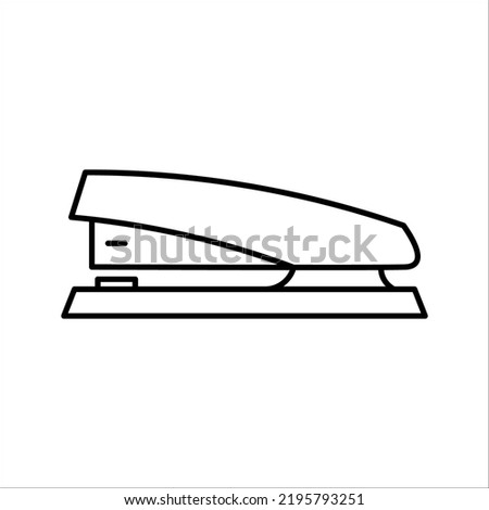 Stapler vector icon. stapler icon symbol sign from modern tools collection for mobile concept and web apps design on white background.