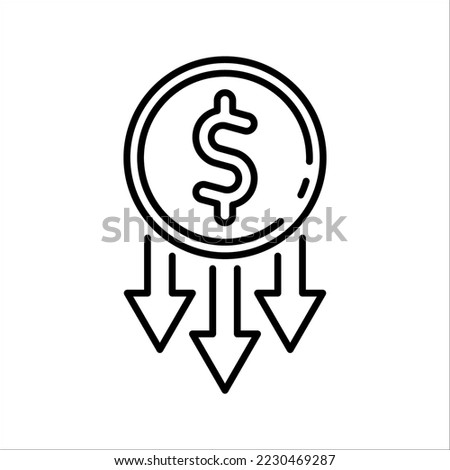 Inflation icon. Simple element from Crisis collection. Creative Inflation icon for web design, vector illustration on white background