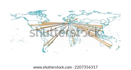 Vector Vatican concept map, export concept map for Vatican on white background suitable for export concepts. File is suitable for digital editing and size prints of all sizes.