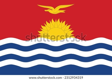 The National Flag of Kiribati