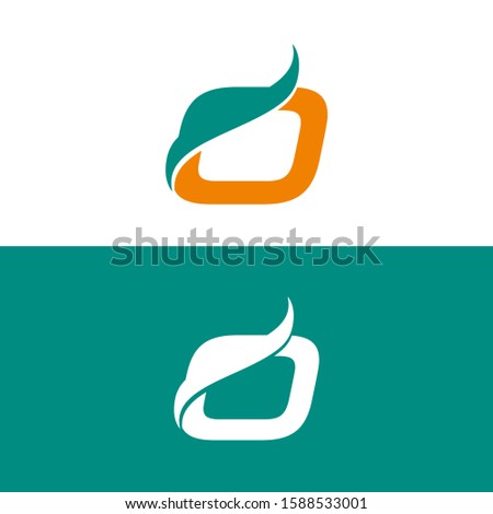 O letter Logo Template vector illustration
