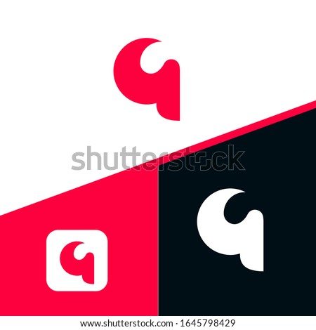 Letter a logo icon design template elements
