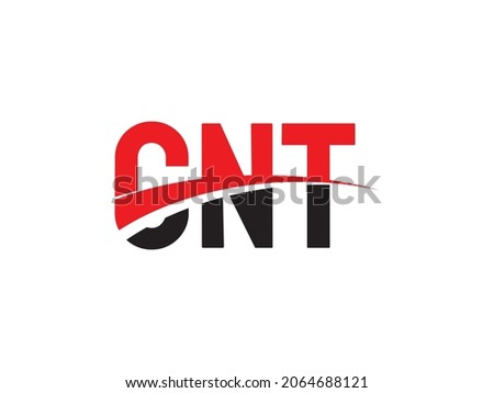 CNT Letter Initial Logo Design Vector Illustration