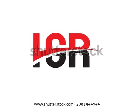 IGR Letter Initial Logo Design Vector Illustration