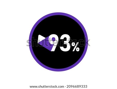 93% Round design vector, 93 percent images