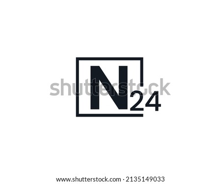 N24, 24N Initial letter logo