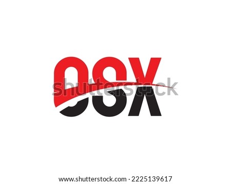 OSX Letter Initial Logo Design Vector Illustration