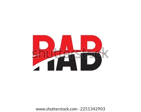 RAB Letter Initial Logo Design Vector Illustration